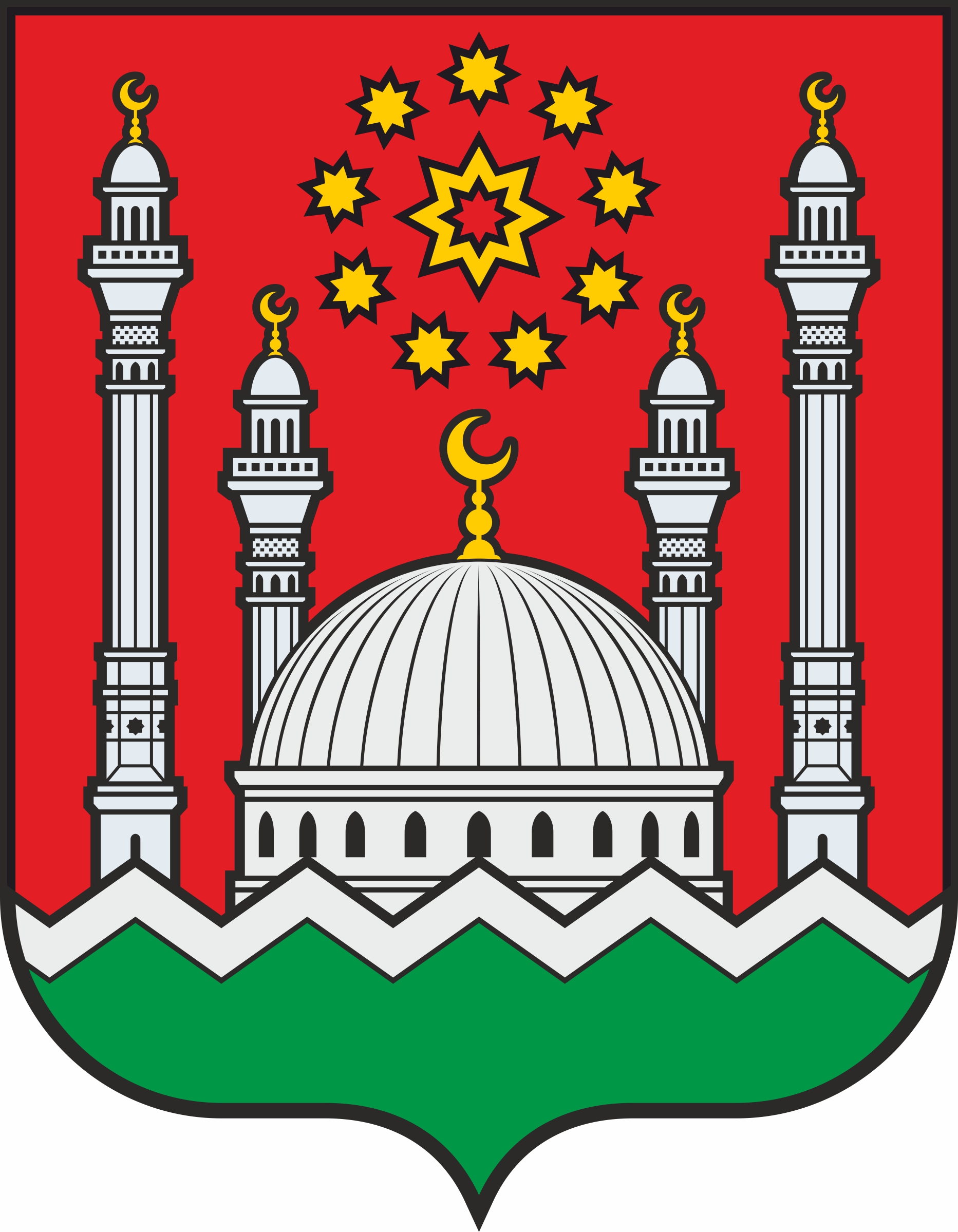 Герб Шалинского района.